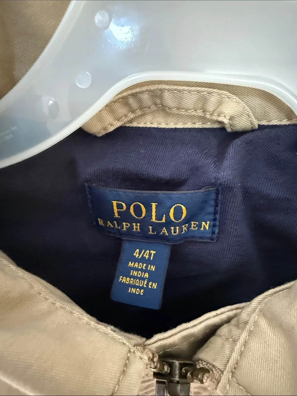 Ralph Lauren classic zip